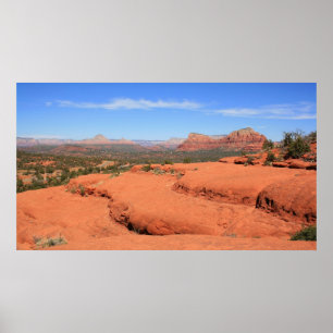 Sedona Valley Panorama Poster