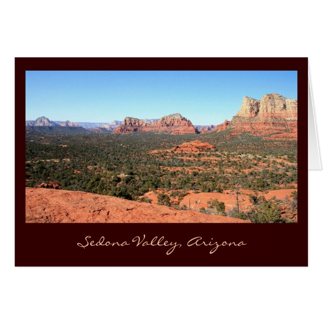 Sedona Valley Uitzichten (Voorkant Horizontaal)
