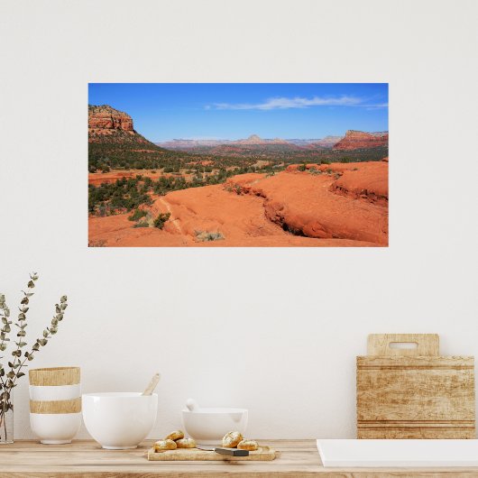 Sedona Valley Uitzichten Poster (Keuken)