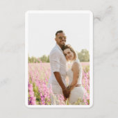 Sedona Wedding Hotel Kamer Blok Details Informatiekaartje (Achterkant)