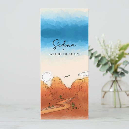 Sedona Weekend Kaart (Staand voorkant)