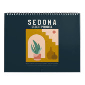 SEDONA-woestijnparadice Kalender (Hoes)