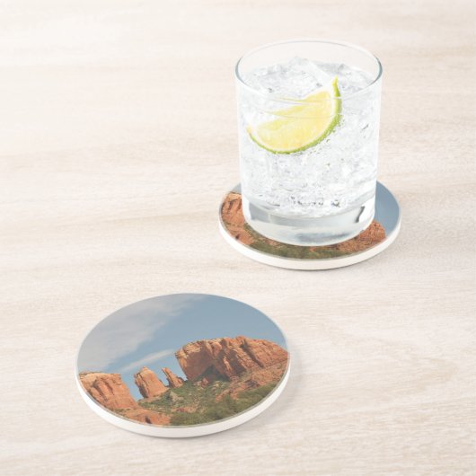 Sedona Zandsteen Onderzetter (Zijkant)