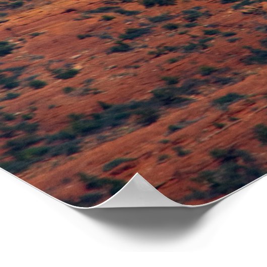 Sedona's Coffee Pot Rock 3774 Poster (Hoek)