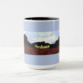 Sedona's Rood ijzeroxide Rocks Mok (Midden)