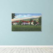 Sedro Woolley, Washington Canvas Afdruk (Insitu (Houten vloer))