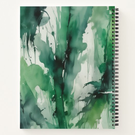 Seducción Esmeralda Notitieboek (Achterkant)