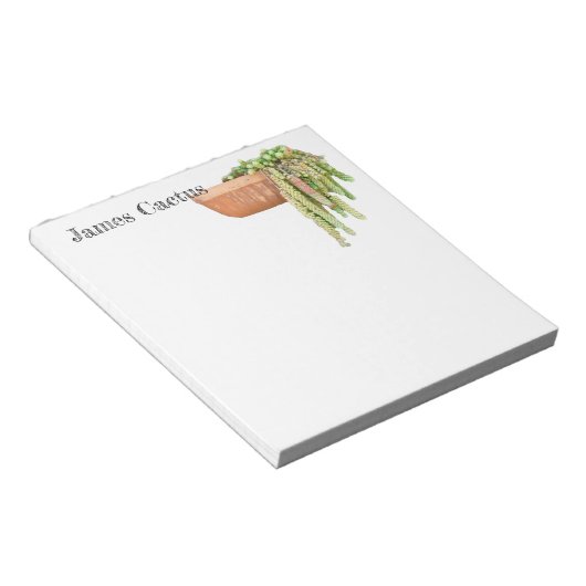Sedum Donkey Tail Note Pad Notitieblok (Schuin)