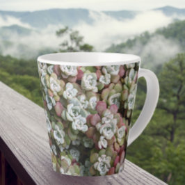 Sedum spathulifolium Succulents Floral Latte Mok