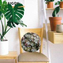 Sedum spathulifolium Succulents Floral Rond Kussen