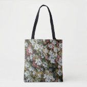 Sedum spathulifolium Succulents Floral Tote Bag (Voorkant)