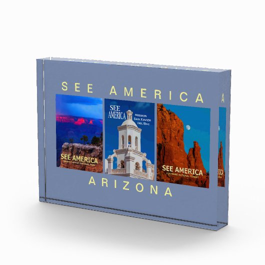 "See America" Arizona drie Poster fotoblok (Rechts)