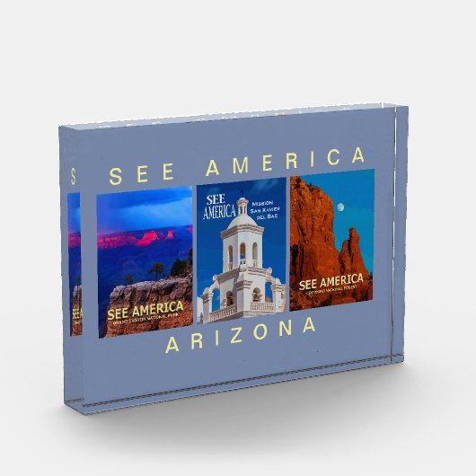"See America" Arizona drie Poster fotoblok (Links)