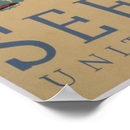 See America! Poster (Hoek)