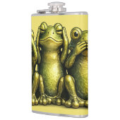 See Hear Speak No Evil Funny Frogs Heupfles (Links)
