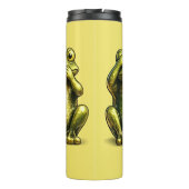 See Hear Speak No Evil Funny Frogs Thermosbeker (Achterkant)