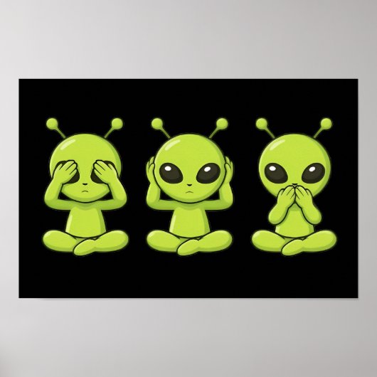 See, Hear, Speak No Evil Poster (Voorkant)