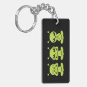 See, Hear, Speak No Evil Sleutelhanger (Voorkant Links)