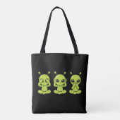 See, Hear, Speak No Evil Tote Bag (Achterkant)
