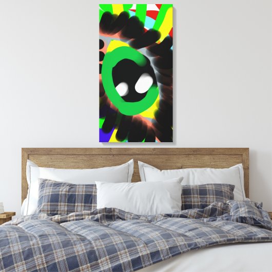 See Me Canvas Afdruk (Insitu (Slaapkamer))