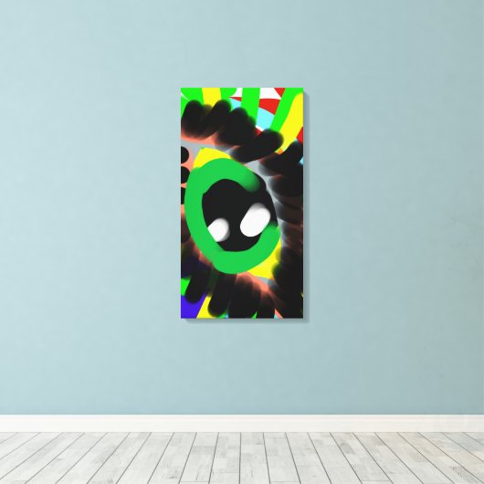 See Me Canvas Afdruk (Insitu (Houten vloer))