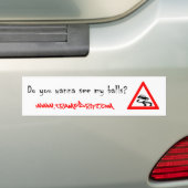see_my_ballen bumpersticker (Op auto)