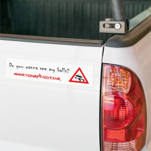 see_my_ballen bumpersticker (Op Truck)