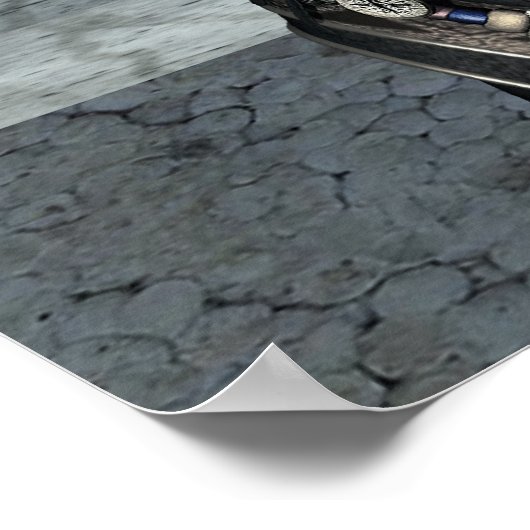 See No Evil Gothic Art Poster (Hoek)