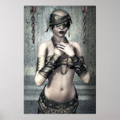 See No Evil Gothic Art Poster (Voorkant)