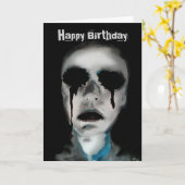 'See No Evil' print op een Kaart (Gele Bloem)