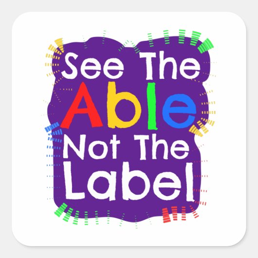See The Able Not The Label (Voorkant)