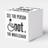 See The Person Not The Wheelchair Bedankdoosjes (Voorkant Zijde)
