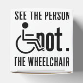 See The Person Not The Wheelchair Bedankdoosjes (Bovenkant)