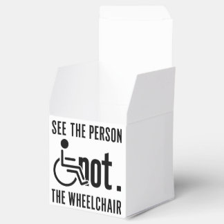 See The Person Not The Wheelchair Bedankdoosjes