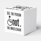 See The Person Not The Wheelchair Bedankdoosjes (Achterkant)