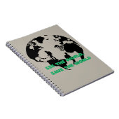 See the World Save the World Cycling Hiking  Notitieboek (Rechterzijde)