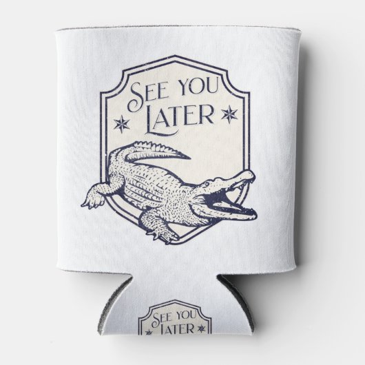 See You Later Alligator Blikjeskoeler (Voorkant)