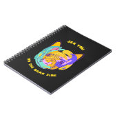 See You on the Bark Side Dog Pun Notitieboek (Linkerzijde)