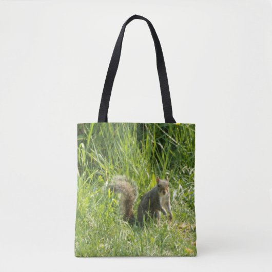 See You Squirrel Shoulder Tote Tote Bag (Voorkant)