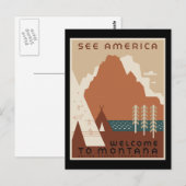 SeeAmericaMontanaOriginal1.gif Briefkaart (Voorkant / Achterkant)