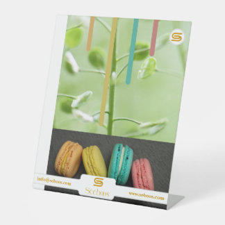 SEEBOOS RECLAMEBORD MET VOETSTUK