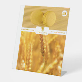 SEEBOOS RECLAMEBORD MET VOETSTUK