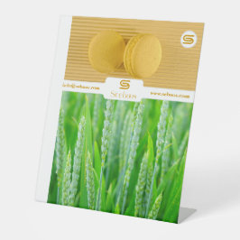 SEEBOOS RECLAMEBORD MET VOETSTUK