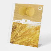 SEEBOOS RECLAMEBORD MET VOETSTUK (Voorkant)