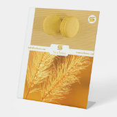 SEEBOOS RECLAMEBORD MET VOETSTUK (Voorkant)