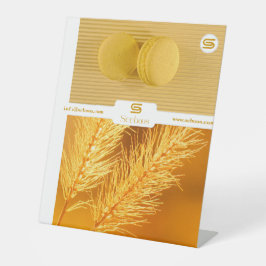 SEEBOOS RECLAMEBORD MET VOETSTUK