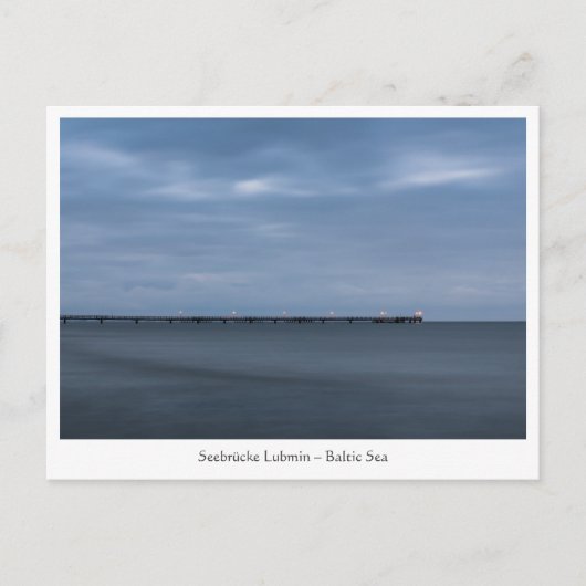 Seebrücke Lubmin Briefkaart (Voorkant)