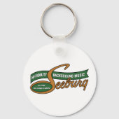 Seeburg 1000 Music Logo Keychain (Achterkant)