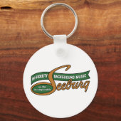 Seeburg 1000 Muzieklogo Sleutelhanger (Achterkant)