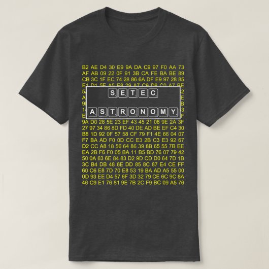 SEEC ASRONOMY T-SHIRT (Design voorkant)
